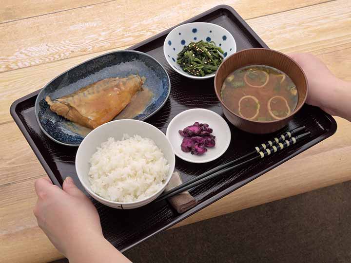 予約　山中塗　長角木目調36CM盆（合成漆器・1枚）_2