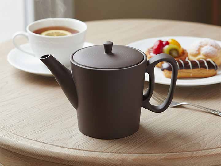 予約　＜常滑焼＞カフェテリア茶ポット_2
