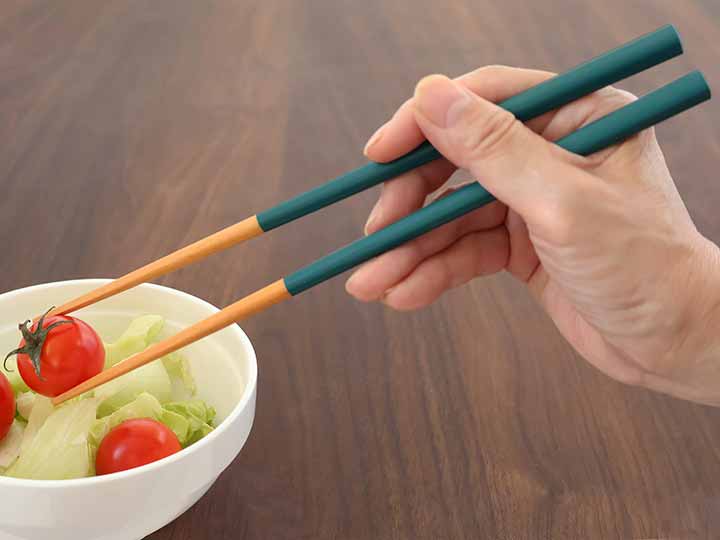 予約　すべらずつまめる食洗機対応塗箸（ナチュラルカラー・3色組）_2