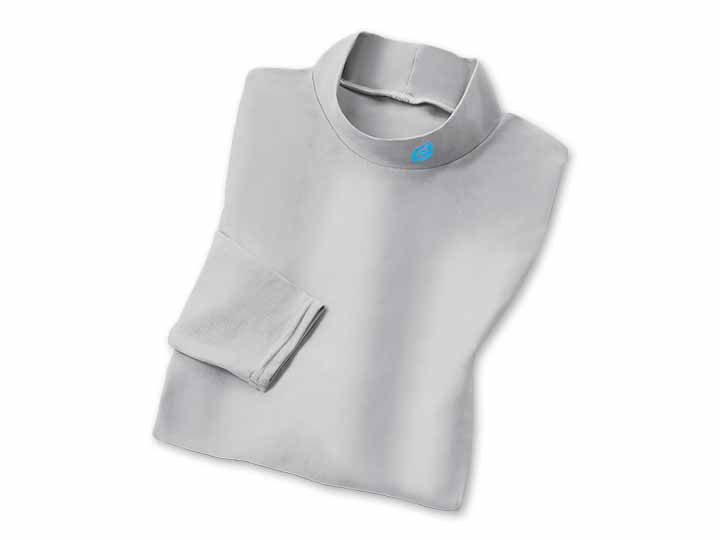 予約　ｅｃｌａＴｓｔｙｌｅアクティブＵＶストレッチシャツ　ライトグレー　Ｌ