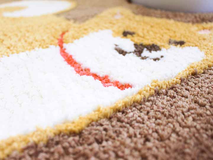 予約 ファンディットアニマル トイレマット 豆しば_2