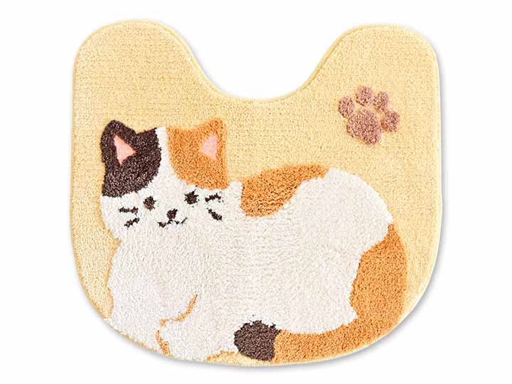 予約　ファンディットアニマル　トイレマット　ねこ