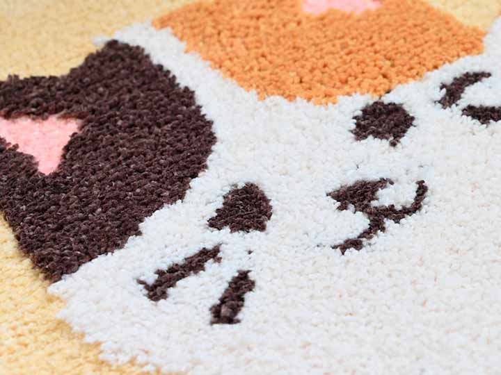 予約 ファンディットアニマル トイレマット ねこ_3