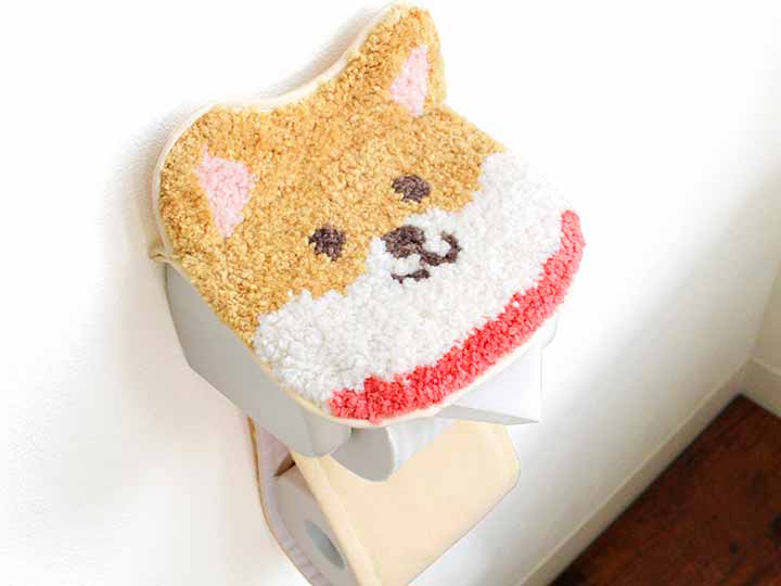 予約 ファンディットアニマル ペーパーホルダーカバー 豆しば_2