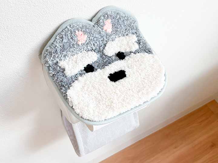 予約 ファンディットアニマル ペーパーホルダーカバー シュナウザー_2