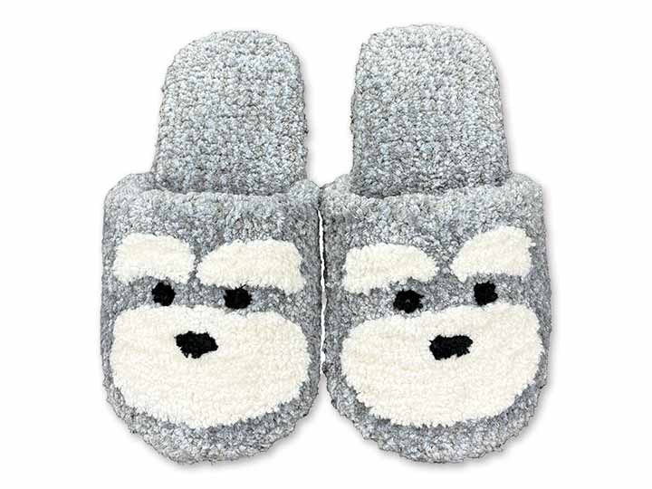 予約　ファンディットアニマル　スリッパ　シュナウザー