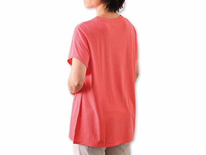 予約　ＴＡＫＥＦＵショートスリーブＴシャツ　コーラルオレンジ_2