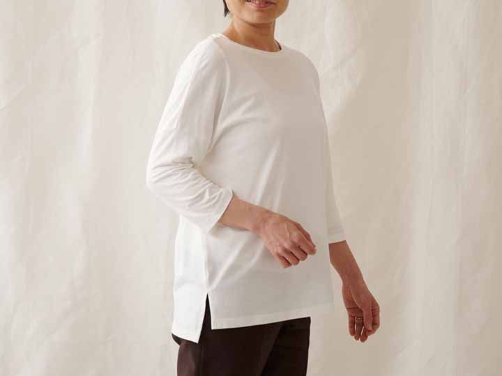 予約 TAKEFUリラックスTシャツ オフホワイト_2