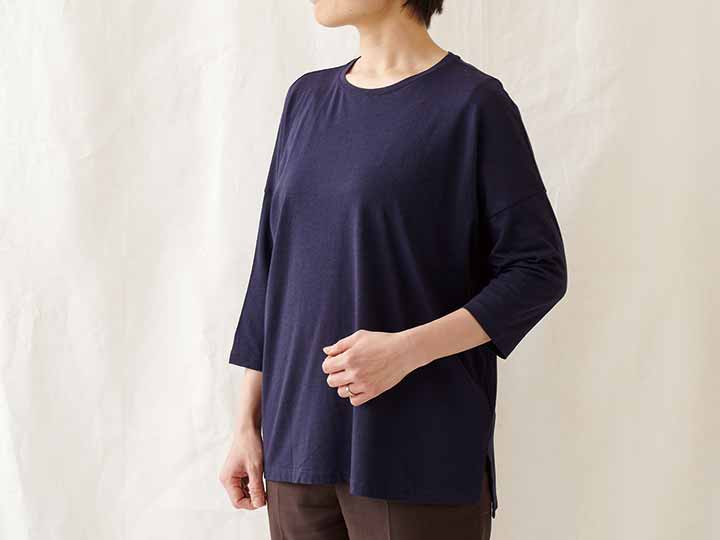 予約　ＴＡＫＥＦＵリラックスＴシャツ　ダークネイビー