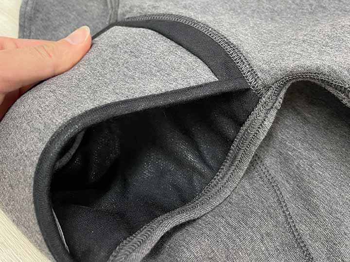 予約 ナチュラムーン オーガニックコットン 吸水ショーツ チャコールグレー L−LL_3