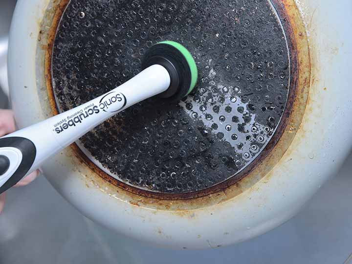 スーパーソニックスクラバー電動お掃除ブラシ＆パッドセット_4