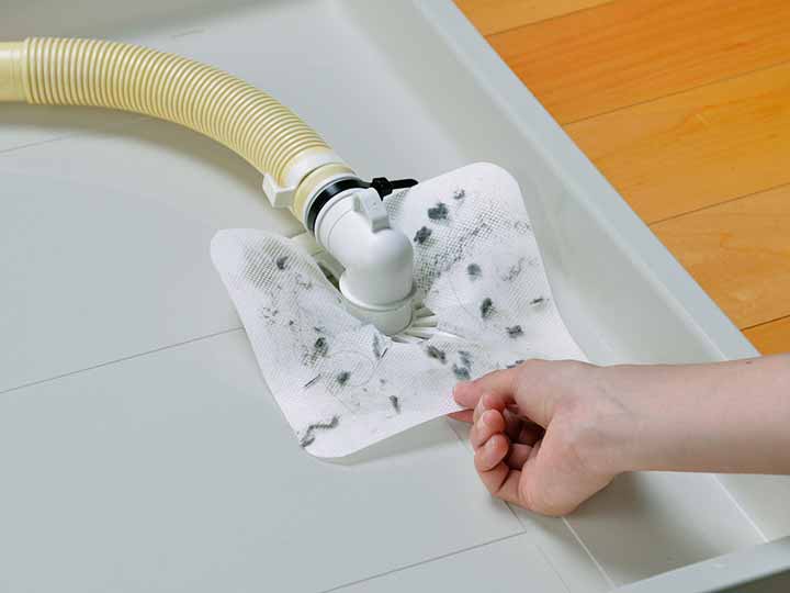 洗濯機　排水口汚れ防止シート6枚入り_4