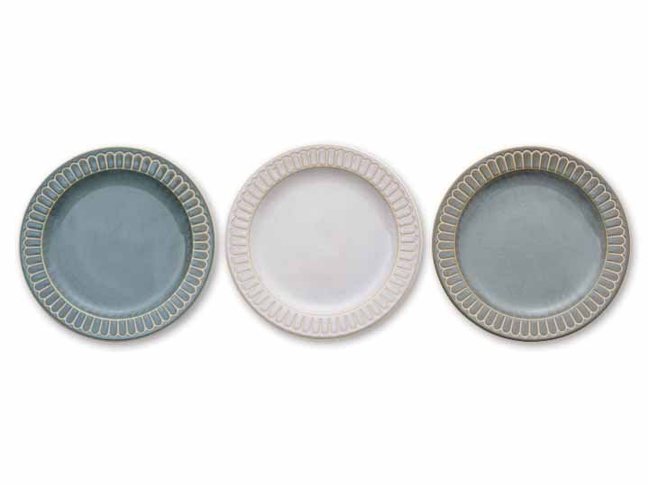 予約　クラシックカラー　リムパン＆ケーキ皿（3色組）