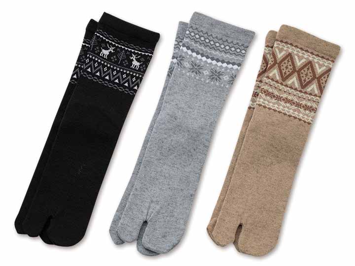 予約　日本製　口ゴムゆったりあったかタビソックス