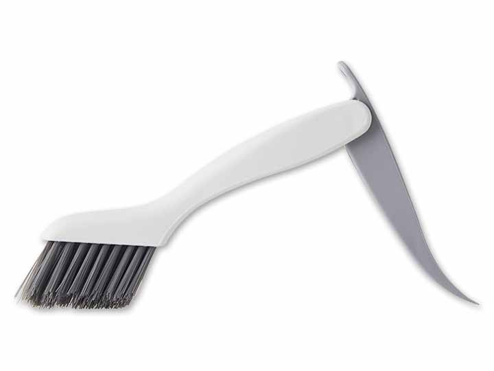 予約　マーナ　掃除の達人　みぞスッキリサッシブラシ