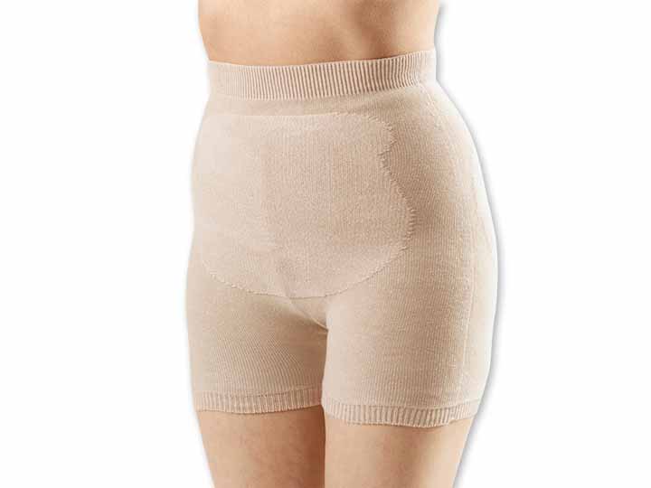 予約　日本製　なめらかな肌触りのニット腹まきパンツ