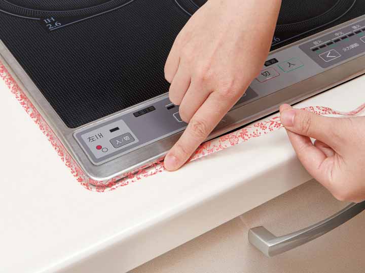 予約　ＩＨ調理器の保護テープ　フラワー柄_2