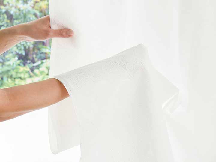 予約　3層編み断熱レースカーテン　100×198CM_5