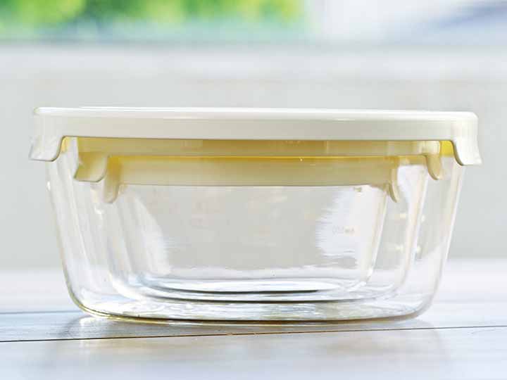 耐熱ガラス製保存容器丸3コセット　オフホワイト　ＭＳＴ−3018−ＯＷ_2