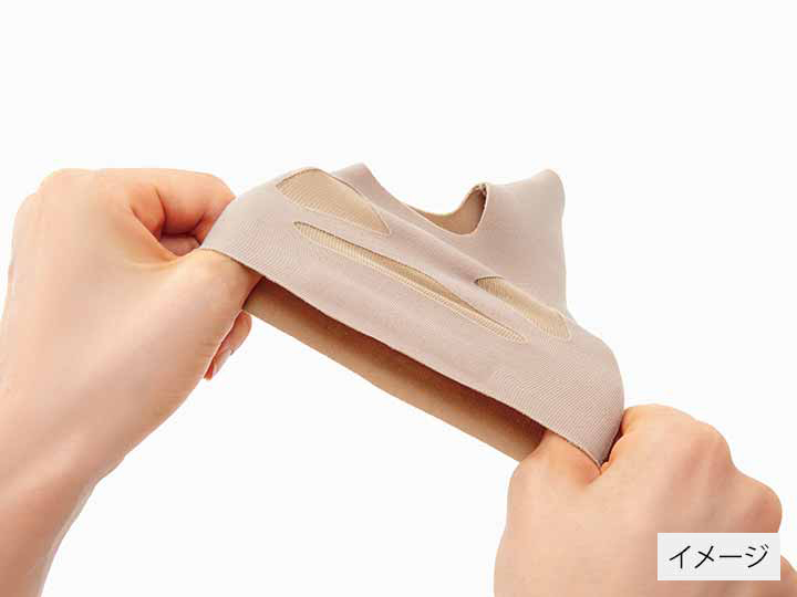 予約　お医者さんの外反母趾サポーター　ピタ肌　左足用　Ｍ_3