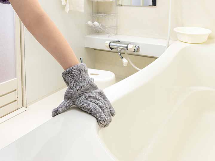 予約　びっくりバス用ピカピカ汚れ落とし手袋_3