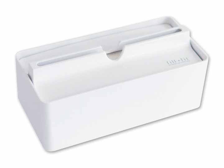 フィルフィットペーパータオルケース　リップタイプ　ホワイト