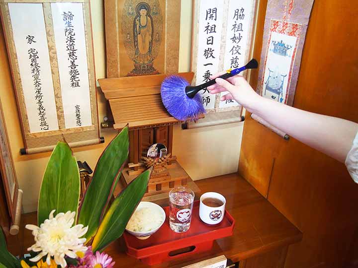 予約 奥まで隅々お掃除仏壇ブラシ_2