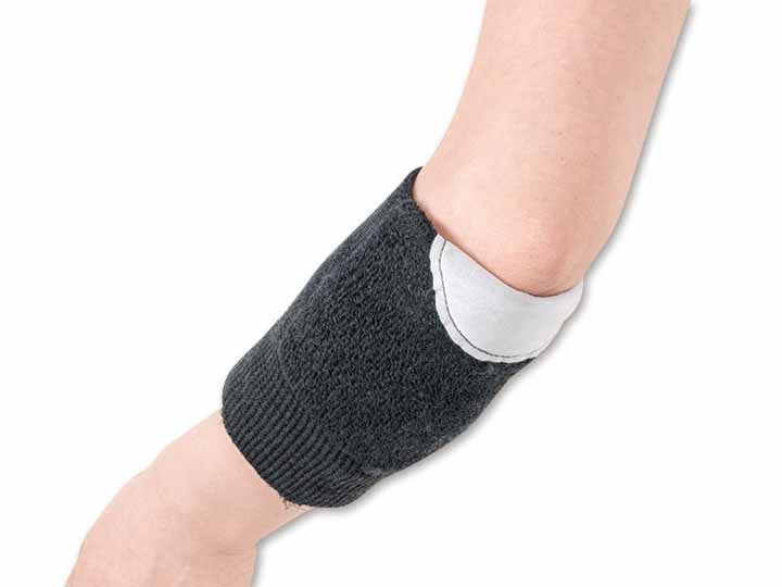 予約　日本製　ひじケアサポーター　チャコール_3