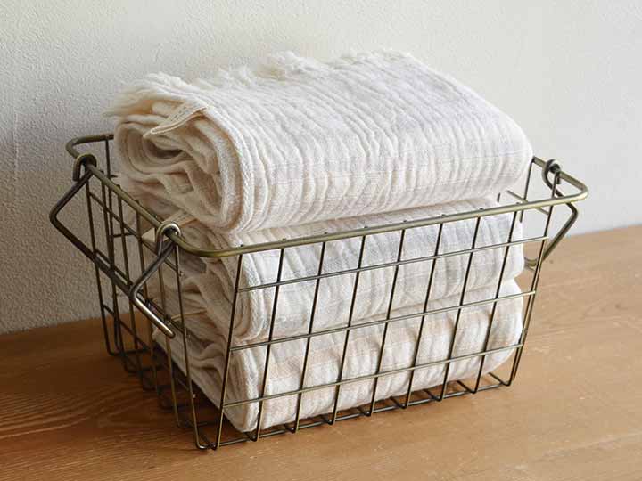 予約 スラブガーゼ フェイスタオル パープル_2