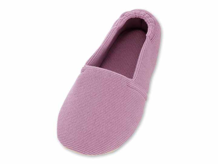 予約　ルームシューズ　エスパド　紫　Ｍ