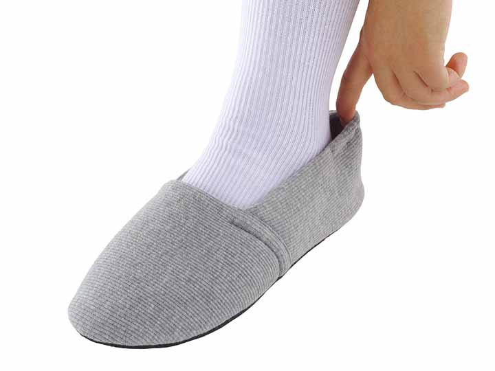 予約 ルームシューズ エスパド グレー L_2