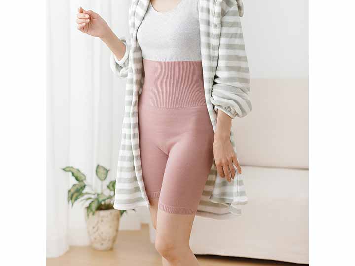 予約 やみつき腹巻きパンツ ローズ_2