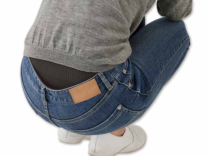 予約 やみつき腹巻きパンツ ブラック_3