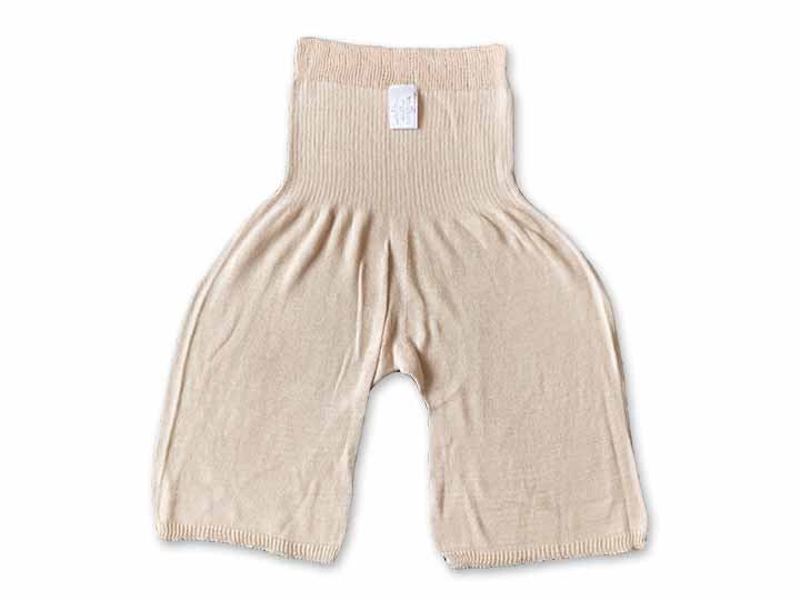 予約　日本製　なめらかな肌触りのニットペチパンツ_2