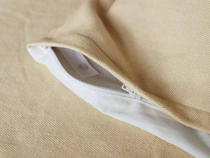 播州織あったか起毛掛カバー　シングル　くるみ_3