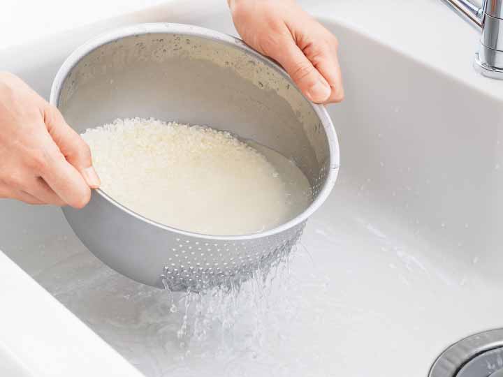 予約　生活のかたち　ステンレス洗米ボウル21CM_3