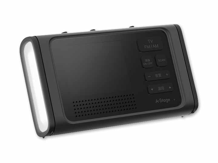 3.2インチ液晶ワンセグＴＶ　ラジオブラック　ＯＲ01Ａ−03ＢＫ