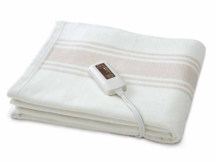 電気掛け敷きオーガニックコットン毛布　ＺＢ−ＯＣ102