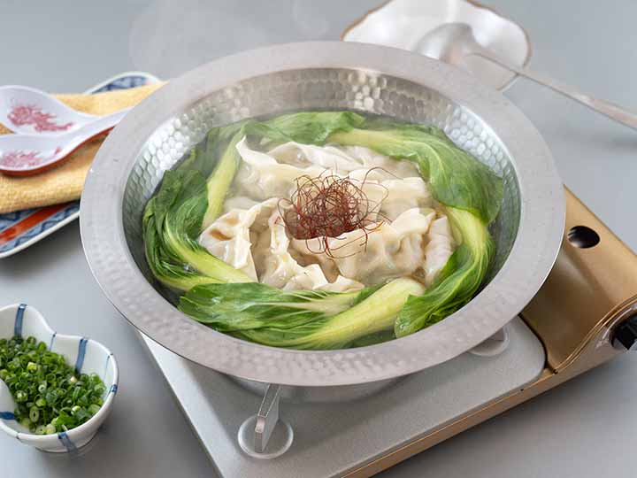 彩食庵 ガラス蓋付 よせしゃぶ鍋 26CM_3