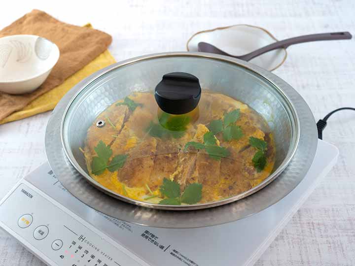 彩食庵 ガラス蓋付 よせしゃぶ鍋 26CM_4