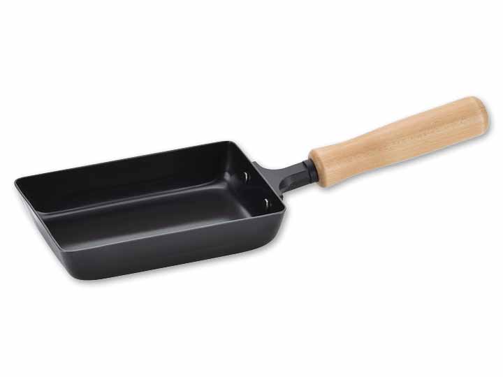 予約　千歳　鉄　木柄玉子焼　9.5×15CM