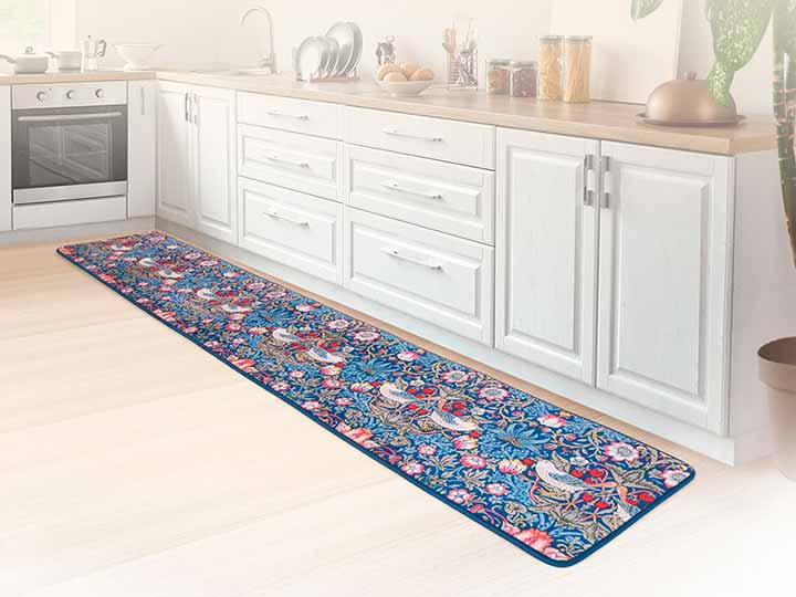 予約　モリスワールドコレクション　洗えるキッチンマット　240CM_2