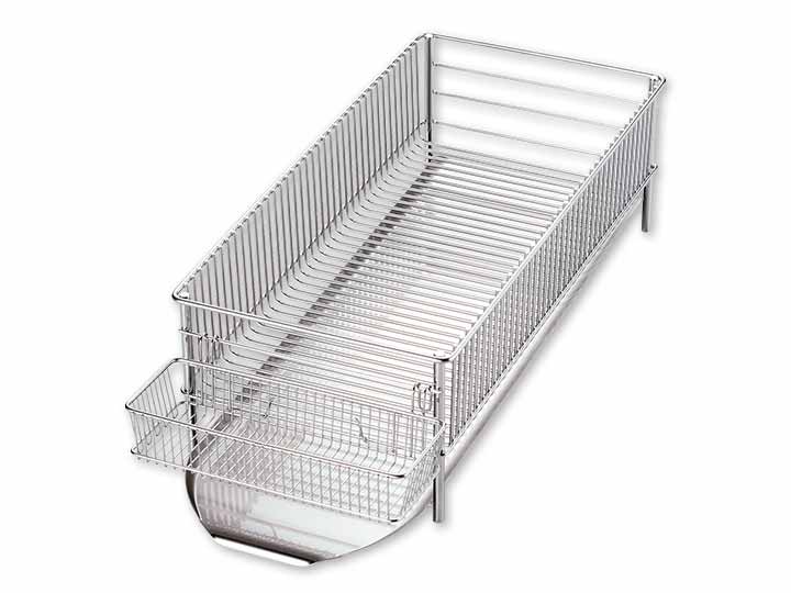 ラバーゼ　水切りかご　スリム横置き3点セット