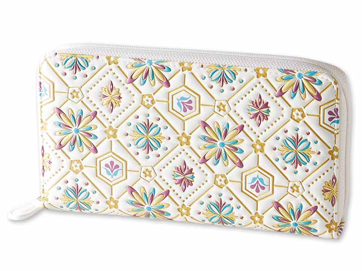 予約　文庫風　36カードたっぷり仕分け財布