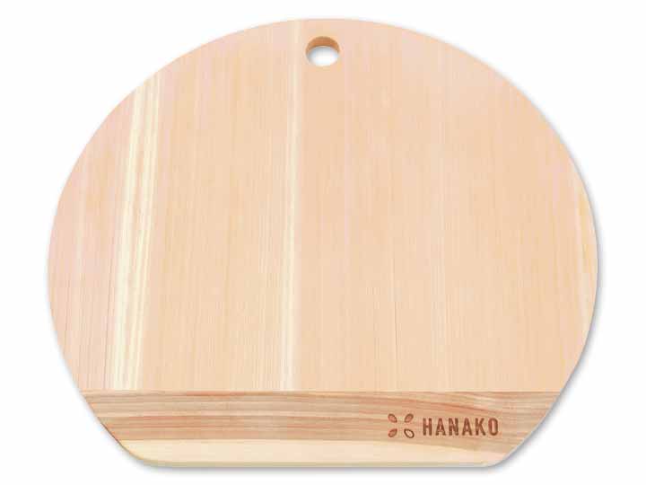 ひのき　Ｄ型まな板　ミニ