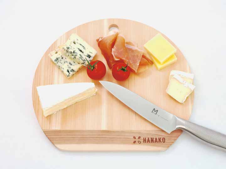 ひのき　Ｄ型まな板　ミニ_2