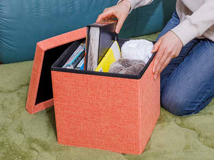 予約　Ｓｔｏｒａｇｅ　Ｓｔｏｏｌ　コンパクト　オレンジ_2