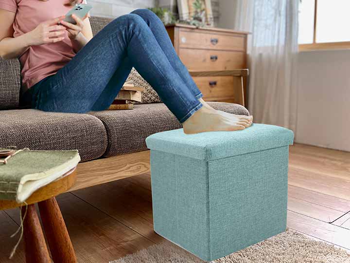 予約　Ｓｔｏｒａｇｅ　Ｓｔｏｏｌ　コンパクト　ターコイズ_2