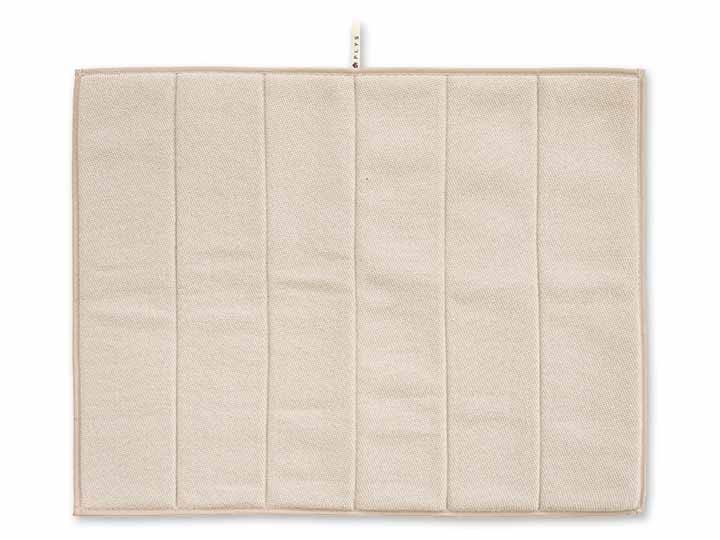 予約　プリスベイス水切り吸水マットＬサイズ　35×45　ベージュ