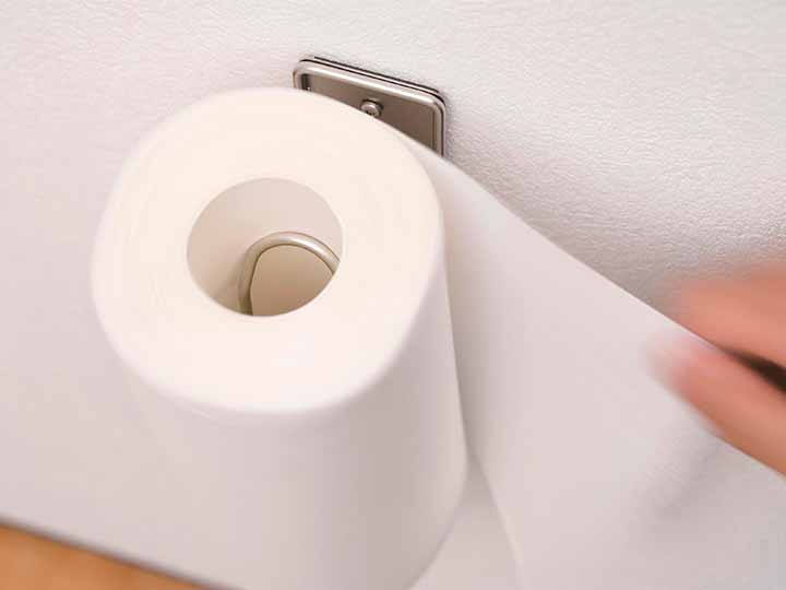 予約　家事問屋　壁付けキッチンペーパーホルダー_5